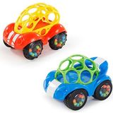 Oball, speelgoedauto met rammelaar, 1 stuks, diverse kleuren
