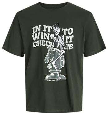 JACK & JONES - Sully - T-shirt - Groen - Katoen