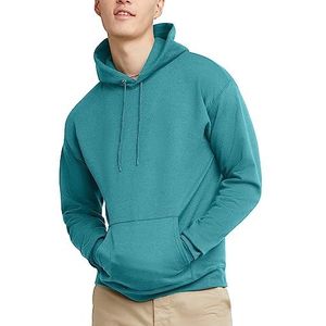 Hanes 10 oz Ultieme Katoen Fleece Crew, Spaans Mos, M