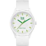 Ice-Watch - ICE solar power Nature - Wit dameshorloge met siliconen band - 018473 (Klein)