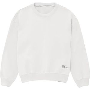 LTB Jeans Meisjes Comora Sweatshirt, wit 100, 116