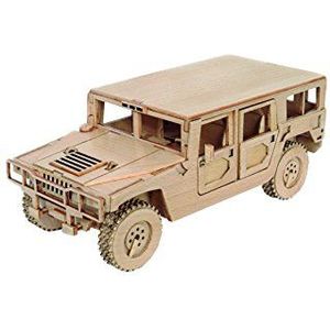 Keranova 5004 13 x 24,8 x 10,2 cm ""artymon Vier X Vier Jeep Model"" 3D puzzel (158-stuks)