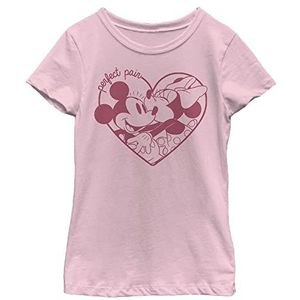 Disney T-shirt voor meisjes, Perfect Pair, XL, lichtroze, XL
