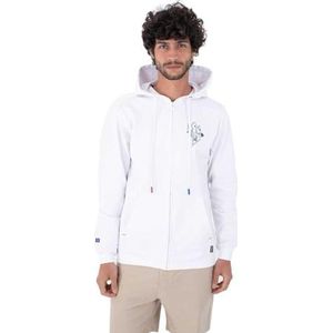 Hoodie heren - Kai Lenny Zip Wit
