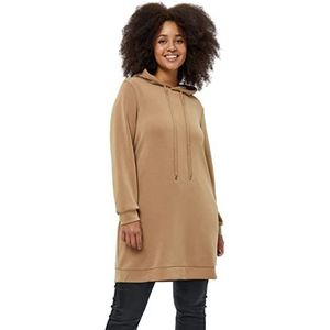 Peppercorn Dames Dicette Sweat Dress, Natural Beige, 50 NL