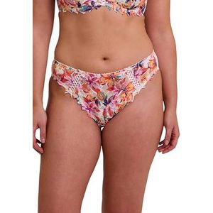 SANS COMPLEXE -Slip met bedrukte kant Arum mozaïek multicolor, Print Paradise Flowers, 36-38