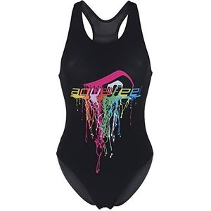 Aquafeel - Crossback Badpak - Zwart - Chloorbestendig - Ergonomische Riemen