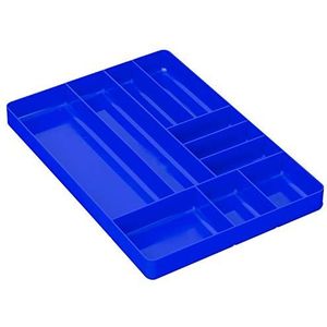 Ernst MFG 10 compartimenten lade organizer: Heavy Duty stapelbare lade voor automotive garage gereedschap organisatie - low-profile gereedschapskist opslag - moeren en bouten, gereedschap, onderdelen,