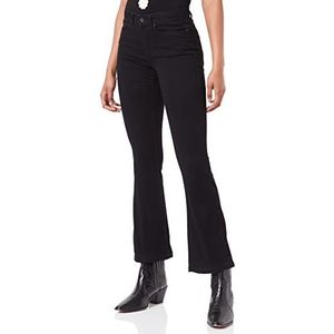 VERO MODA VMpeachy Mid Rise Jeans voor dames, zwart, 34 NL/S/L