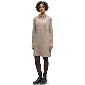 Street One - Corduroy Jurk - Beige - Dames - Met Rits