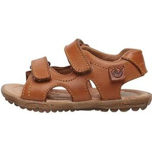 Naturino SKY-lederen sandaal-cognac, bruin, 21 EU