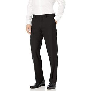 Amazon Essentials Klassieke pasvorm kreukbestendige Stretch Dress Pant Zwart, 32W x 30L