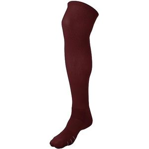CHAMPRO Over The Knee Socks, 1 Pair, Large, Cardinal