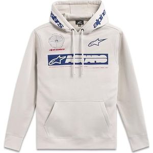 Alpinestars Conversie Hoodie Sweatshirt met capuchon voor heren, wit, XL, Wit, XL