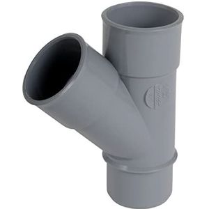 Nicoll BH14 BH14 onderbroek met 45° stekker op bus, PVC, grijs, diameter 40 mm