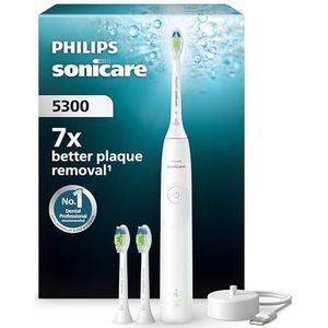 Philips 5300 series HX7108/04 elektrische tandenborstel Volwassene Sonische tandenborstel Wit