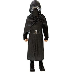 Rubie's 620261 Star Wars Kylo Ren deluxe kostuum, jaar 7-8, zwart