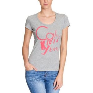 Calvin Klein Jeans Dames onderhemd, grijs (M92), 34/36 NL
