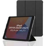 Hama Hoes voor Apple iPad 2021/2020 / 2019 10.2"" (openklapbare case voor Apple Tablet 10,2 inch gen. 7/8/9, beschermhoes met standfunctie, magnetische cover) zwart