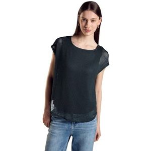 2-in-1 mesh T-shirt, Cool Vintage Groen, 46