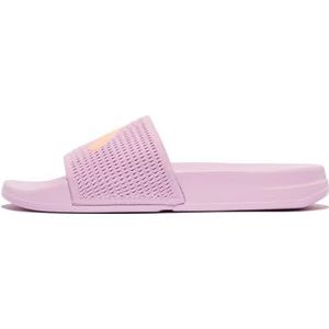 Fitflop Dames Iq Arrow Knit Slides Sandaal, Wilde Lila, 36 EU