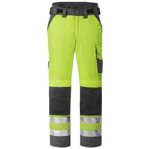 Snickers 36396658252 High-Vis winterbroek klasse 2, geel/staalgrijs, 252