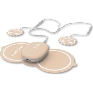 medisana TT 250 menstruatiepijn kompres met TENS & warmte, TENS pijntherapieapparaat voor menstruatie pijn en pijn veroorzaakt door endometriose, met warmtefunctie en 2 extra elektroden