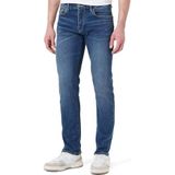 Armani Exchange - Essential Patch Logo Lettering - Jeans - Blauw