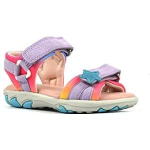 Richter Kinderschuhe Jongens meisjes Dora Sandaal, lila/multic/light, 25 EU, Lila Multic Light, 25 EU