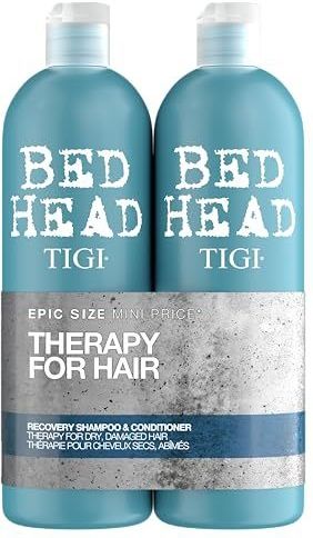 Bed Head by TIGI - Urban - Shampoo en Conditioner - 2x750 ml - Professionele Zorg voor Droog en Beschadigd Haar