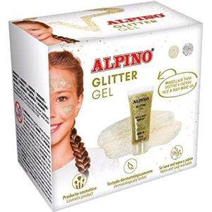 Alpino - Glitter Gel Fiesta kleur goud formaat 6 stuks (DL000616)