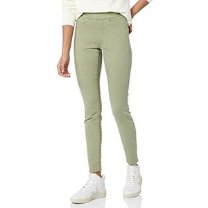 Amazon Essentials Stretch Pull-On Jegging voor dames (verkrijgbaar in grote maten), licht saliegroen, 14 lang