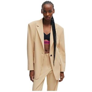 HUGO Agura damesjack, Open Beige291, 32