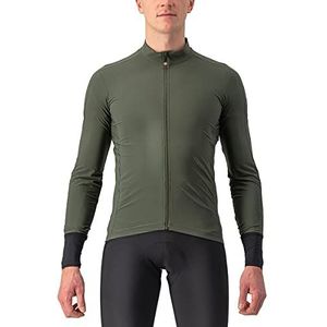 Castelli 4522518-075 Flight Jersey Air shirt met lange mouwen heren militair groen maat L