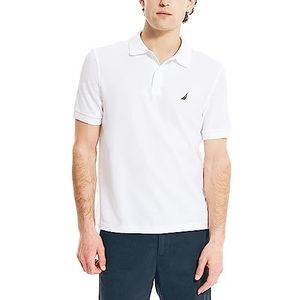 Nautica Effen Ankerdek voor heren Classic Fit Polo