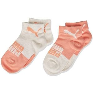 PUMA Colour Block Quarter Quarter Unisex kinderen, perzik combo, 35