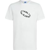 Karl Lagerfeld - Slim Ring Tee - T-shirt - Wit