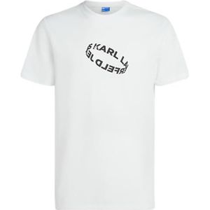 Karl Lagerfeld - Slim Ring Tee - T-shirt - Wit