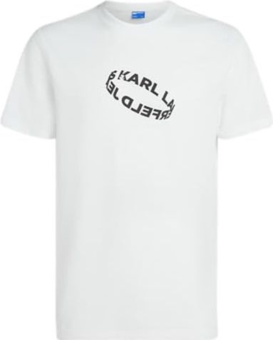 Karl Lagerfeld - Slim Ring Tee - T-shirt - Wit