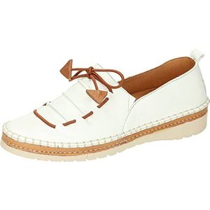 Manitu Dames 840089-03 Slipper, wit, 38 EU, wit, 38 EU