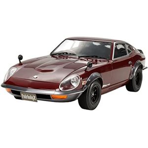 TAMIYA 12051 1:12 Nissan Fairlady 240ZG Street Custom - getrouwe replica, modelbouw, kunststof kit, hobby, lijmen, modelbouwdoos, montage, onbeschilderd, veelkleurig