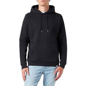 Seidensticker Studio Sweatshirt met capuchon - Regular Fit - gemakkelijk te strijken - Studio Hoodie - lange mouwen - Unisex - 100% katoen, donkerblauw, M