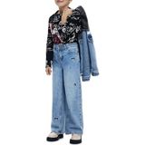 Desigual Denim_Deni, 5053 Denim Medium Wash, 9/10, Blauw, 10 Jaar