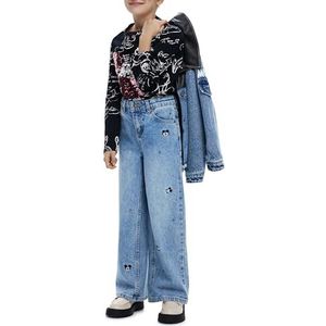 Desigual Denim_Deni, 5053 Denim Medium Wash, 9/10, Blauw, 10 Jaar