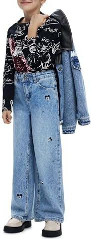 Desigual Denim_Deni, 5053 Denim Medium Wash, 9/10, Blauw, 10 Jaar