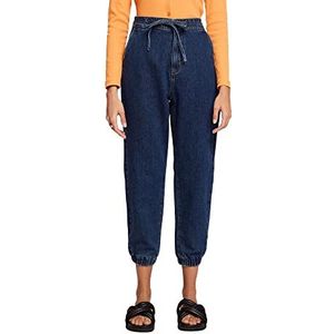 ESPRIT Denim jeans in joggingstijl, Blue Dark Washed., 34W x 28L