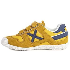 Munich Mini Goal VCO Sneakers voor jongens, geel 540, 24 EU