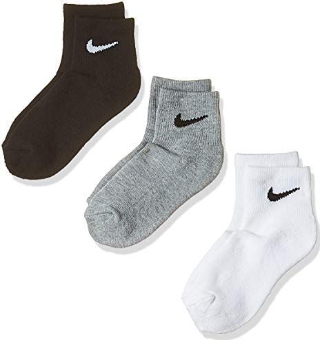 Nike - Basic - Enkelsokken - Voor Kinderen - Verpakking van 3 Paar