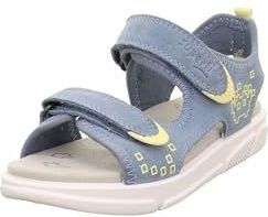 SUPERFIT Open schoenen  turquoise / lichtgeel