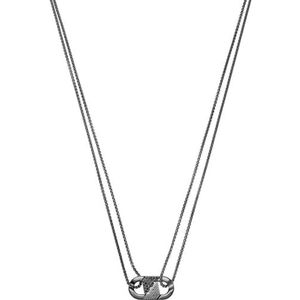 Emporio Armani Heren ketting van roestvrij staal met karabijnsluiting